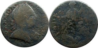1788 Vermont Copper,  Ryder 21,  Very Rare (r - 5) Variety,  Vg/fine,