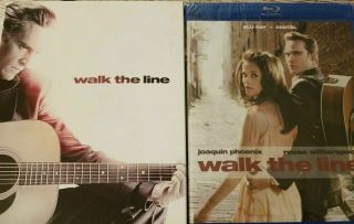 Walk The Line (blu - Ray) W/ Rare Oop Fox Icons Slipcover - No Digital