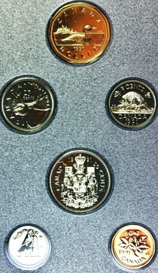 1991 Canadian Specimen Set Has Rare Low Mintage Quarter