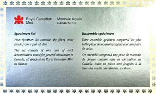 1991 Canadian Specimen Set has rare low mintage Quarter 3
