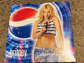 Britney Spears Ask For More Right Now Pepsi Enhanced Cd Interview Rare
