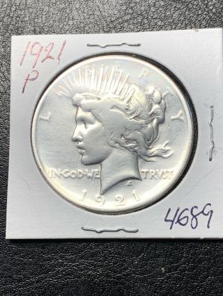1921 Peace Dollar Circulated Silver Rare Key Date $1