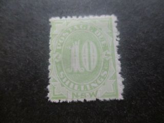 South Wales Stamps: 10/ - Postage Dues 1891 - 1892 - Rare (e149)