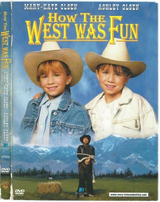 How The West Was Fun (1994) Olsen Twins Family Rare Dvd,  Oop,  Htf