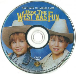 How the West Was Fun (1994) Olsen Twins Family Rare DVD,  OOP,  HTF 2