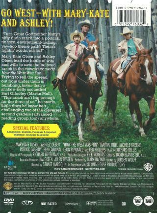 How the West Was Fun (1994) Olsen Twins Family Rare DVD,  OOP,  HTF 4
