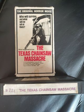 Texas Chainsaw Massacre 1974 Astral Films LTD Canadian VHS (Very rare) 2
