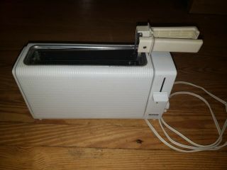Rowenta Single Slot Toaster Made In West Germany Rare Wide