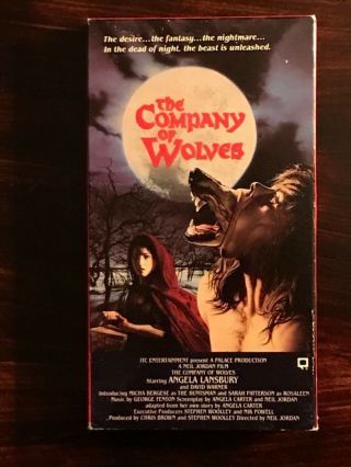The Company Of Wolves Vhs Rare Gothic Horror Vestron Video Werewolves