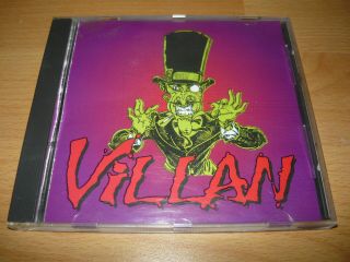 Villan - S/t 1993 Mega Rare Hair Metal Indie Skid Row Bad Mouth Joker Jillson