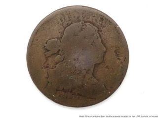Rare 1802 Draped Bust Liberty One Cent Us United States Coin Penny 1c W Stems