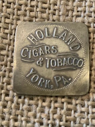 Rare Vintage Cigar & Tobacco Trade Token York Pa.