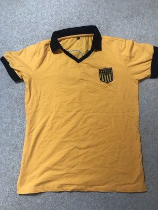 Very Rare Penarol (uruguay) Retro Football Shirt Umbro Size M No 10 Diego Forlan