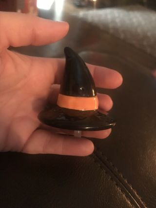 Nora Fleming Witch Hat Mini Retired NF Markings Rare 4