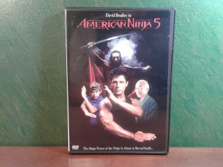 American Ninja 5 (dvd,  2005) Rare Oop