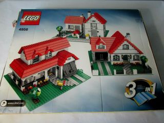 LEGO CREATOR 4956 HOUSE COMPLETE.  RARE FIND 2
