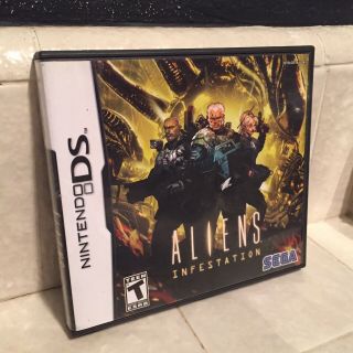 Aliens Infestation - Nintendo Ds,  Dsi,  2ds,  3ds,  Authentic Cartridge,  Rare
