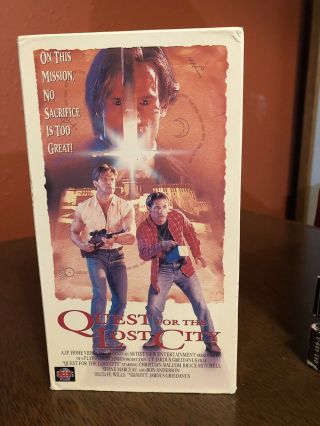 Quest For The Lost City Aip Vhs Very Rare Action Horror Adventure