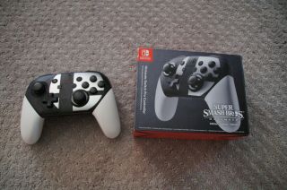 Nintendo Switch Pro Controller Smash Bros.  Ultimate Edition Brothers Rare