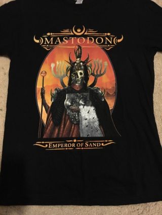 Mastodon Emperor Of Sand Tour Shirt Rare And Oop Size Large