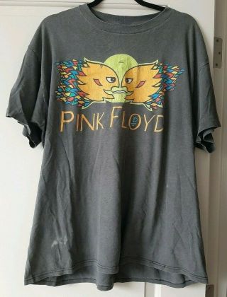 Pink Floyd Brockum Vintage Tour T Shirt 94 Division Bell Size Xl Rare