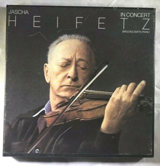 Rare 7 - ½ips Heifetz In Concert Double Album Reel Tape Guaranteed Like