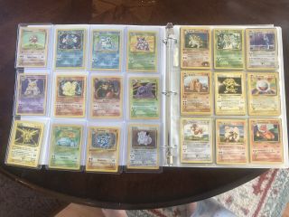 Binder Full Of Pokemon Cards - Rare Holos,  Mew Promo
