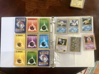 Binder FULL of pokemon cards - Rare holos,  MEW PROMO 6