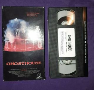 Ghosthouse Vhs Rare Horror Imperial Video Haunted House Creepy Clown Doll Ghosts