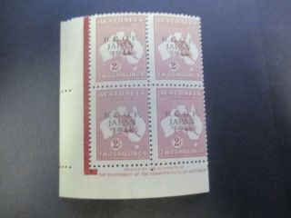 Pre Decimal Stamps: Bcof Block Mnh - Rare (f380)