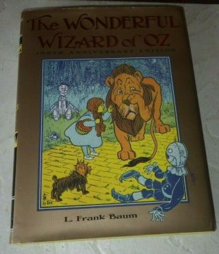 Rare 1st Edition The Wonderful Wizard Of Oz 100th Anniversary Edition Frank Baum