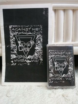 Against Me - Vivida Vis Extremely Rare,  Demo Cassette W/ Lyrics Book