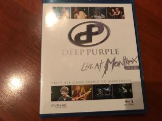 Deep Purple Blu - Ray Live At Montreux 2006 [blu - Ray] Oop Rare Concert Blu - Ray