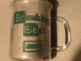 Amc Promo Breaking Bad Beaker Glass Mug Chemist Lab Ware Coffee Rare Tv Meth