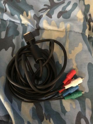 Sony Playstation 2 Ps2 Component Cable Rare Oem Official