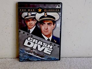 Crash Dive Tyrone Power Dvd 1943 Technicolor Classic Rare Studio Promo