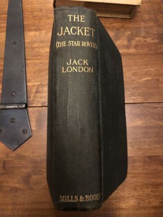 Rare Antique Book: The Jacket (star Rover) By Jack London 1915 Mills & Boon