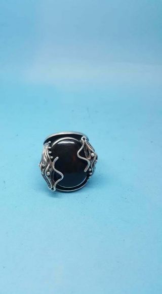 MERCURIOUS 925 STERLING SILVER DRAGON RING VERY RARE 2