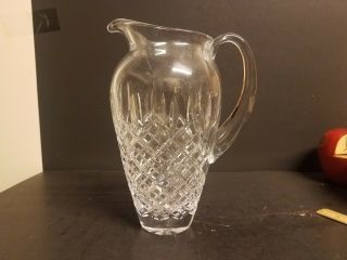 Unique,  Rare Large Stuart Crystal Pitcher Piece And Very Heavy