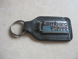 Lombard Rac Rally Key Ring Rare