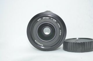【Rare NEAR MINT】MINOLTA MD NMD 35mm f/2.  8 Lens For MD Mount from JAPAN L117 3