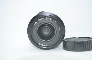 【Rare NEAR MINT】MINOLTA MD NMD 35mm f/2.  8 Lens For MD Mount from JAPAN L117 4