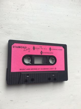 Diamond Lady 3 Track Demo tape cassette FF Heavy Metal Rare private 2