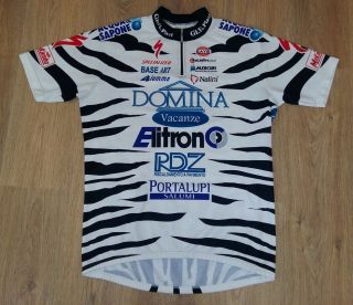 Domina Aqua Sapone Nalini Rare Vintage Cycling Jersey Size Xxl