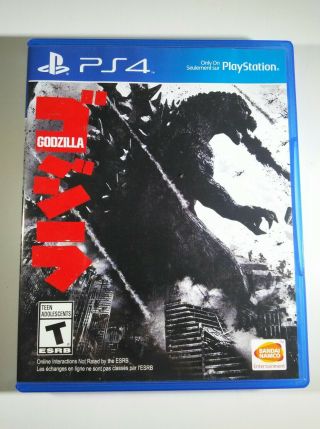 Godzilla Rare Ps4 Game