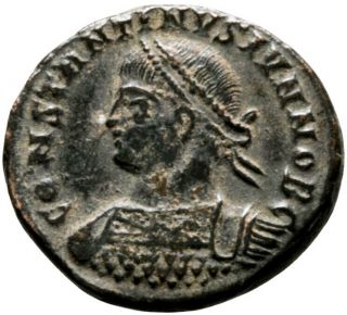 Constantine Ii (330 Ad) Exceptionally Rare Follis.  Cyzicus Ca 2632