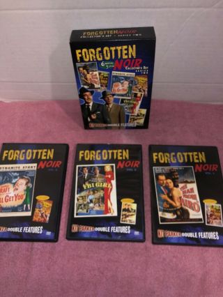Forgotten Noir Collectors Set Vol.  2 DVD,  2007 Dvd Set Rare Out Of Print Dvd Oop 5