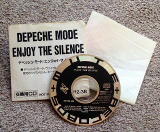 Depeche Mode - Enjoy The Silence Japan Promo Yl12 - 3b - Rare 8 Trk Single