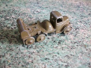 Vintage Small Cast Lead Army Truck 30s Rare From Britains Barrage Balloon Set