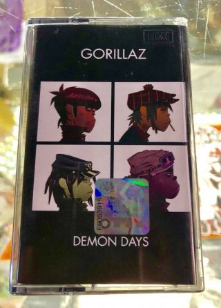 Gorillaz - Demon Days Indonesia Cassette Tape Rare - The Strokes Bloc Party